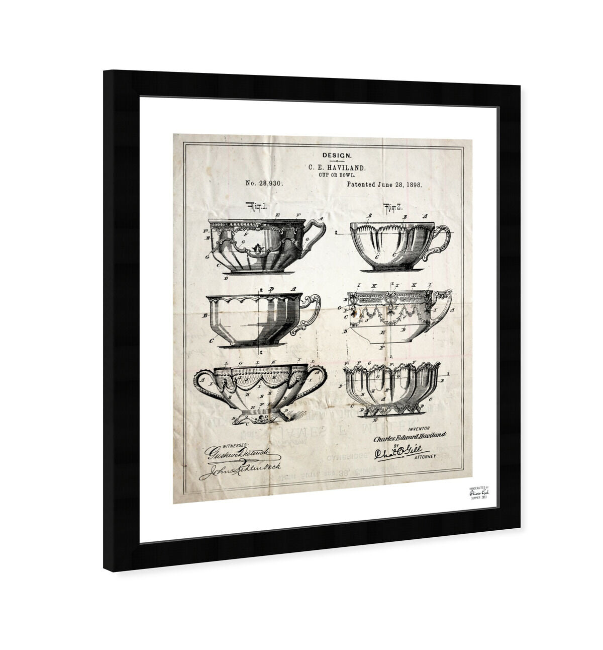 Design For A Cup 1898