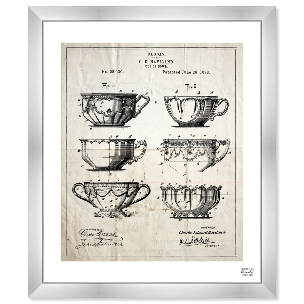 Design For A Cup 1898