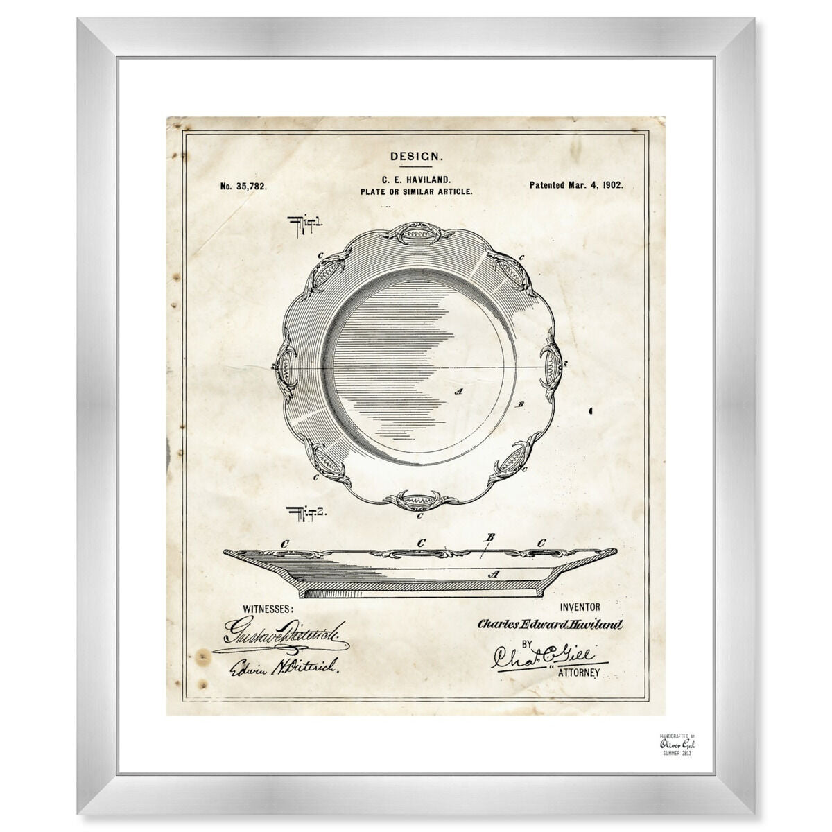 Design For A Dish 1902