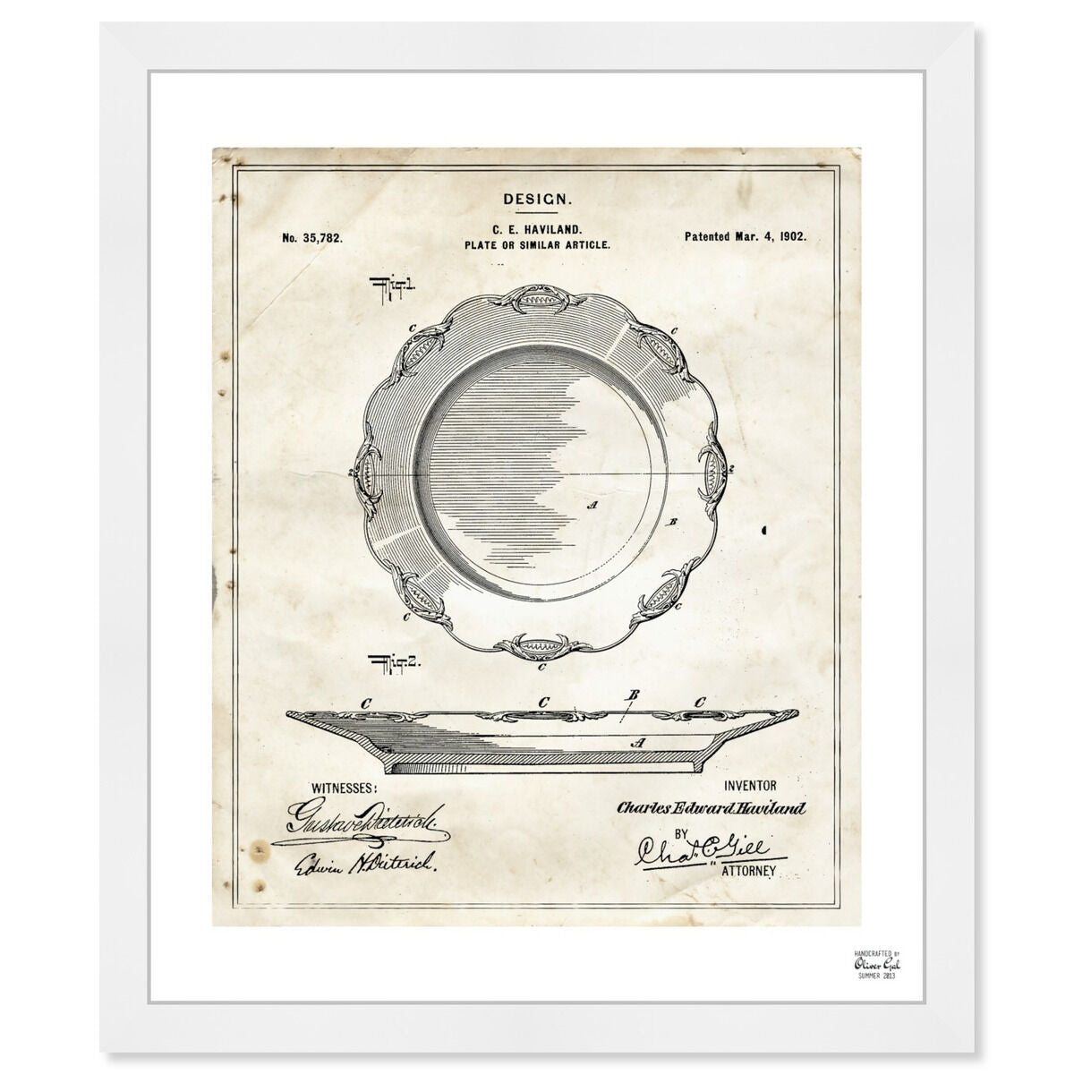 Design For A Dish 1902