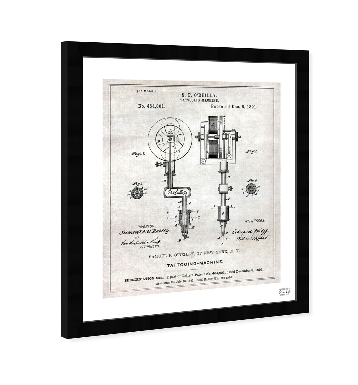 Tattoo Machine 1891