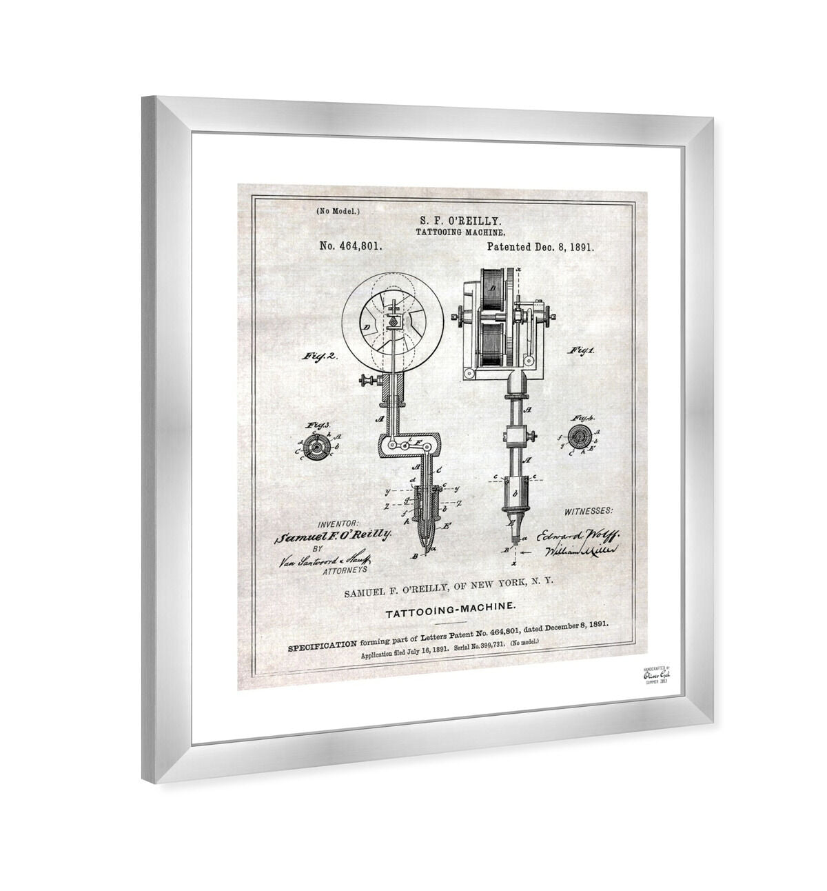 Tattoo Machine 1891