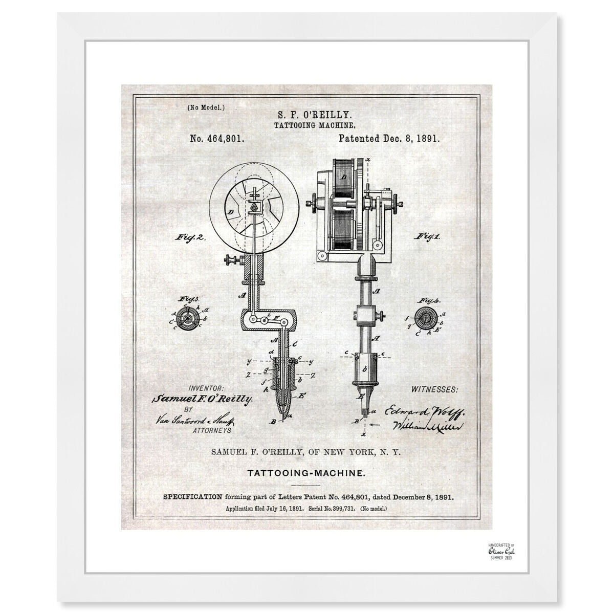 Tattoo Machine 1891