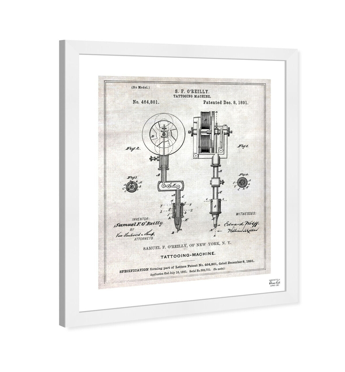 Tattoo Machine 1891