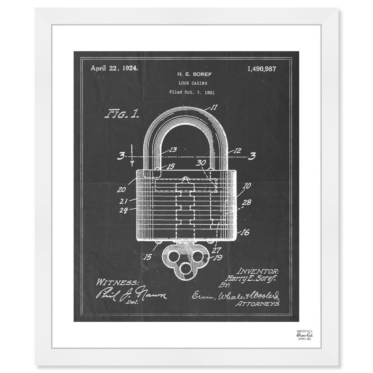 Lock Casing 1921