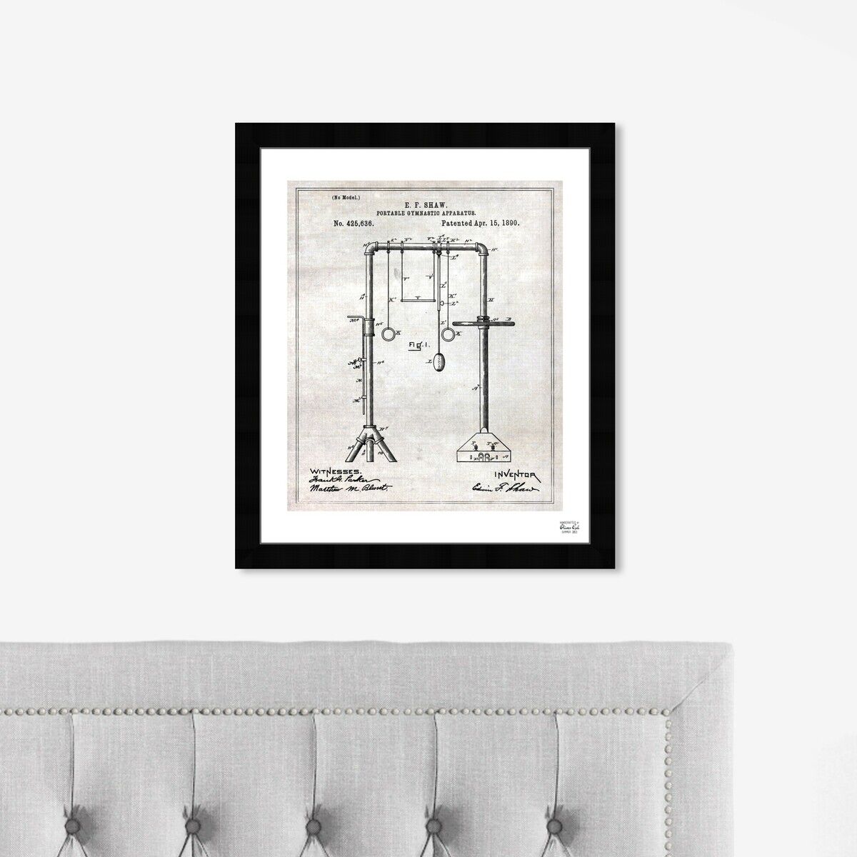 Portable Gymnastic Apparatus 1890 Secondary image