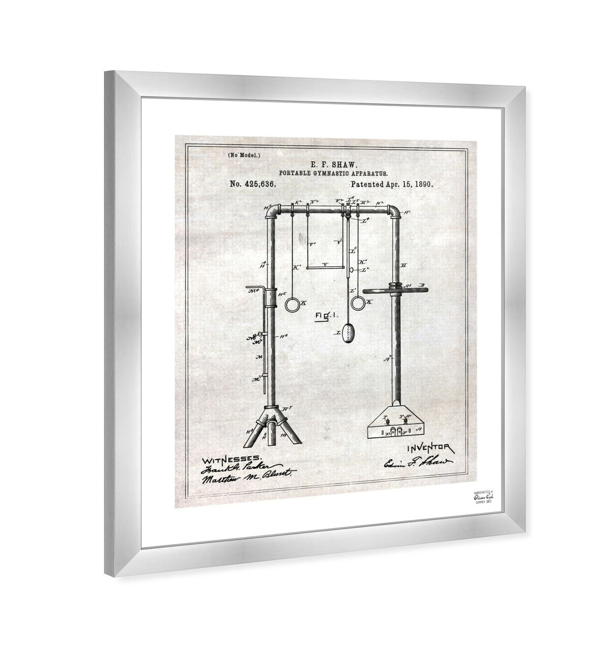 Portable Gymnastic Apparatus 1890