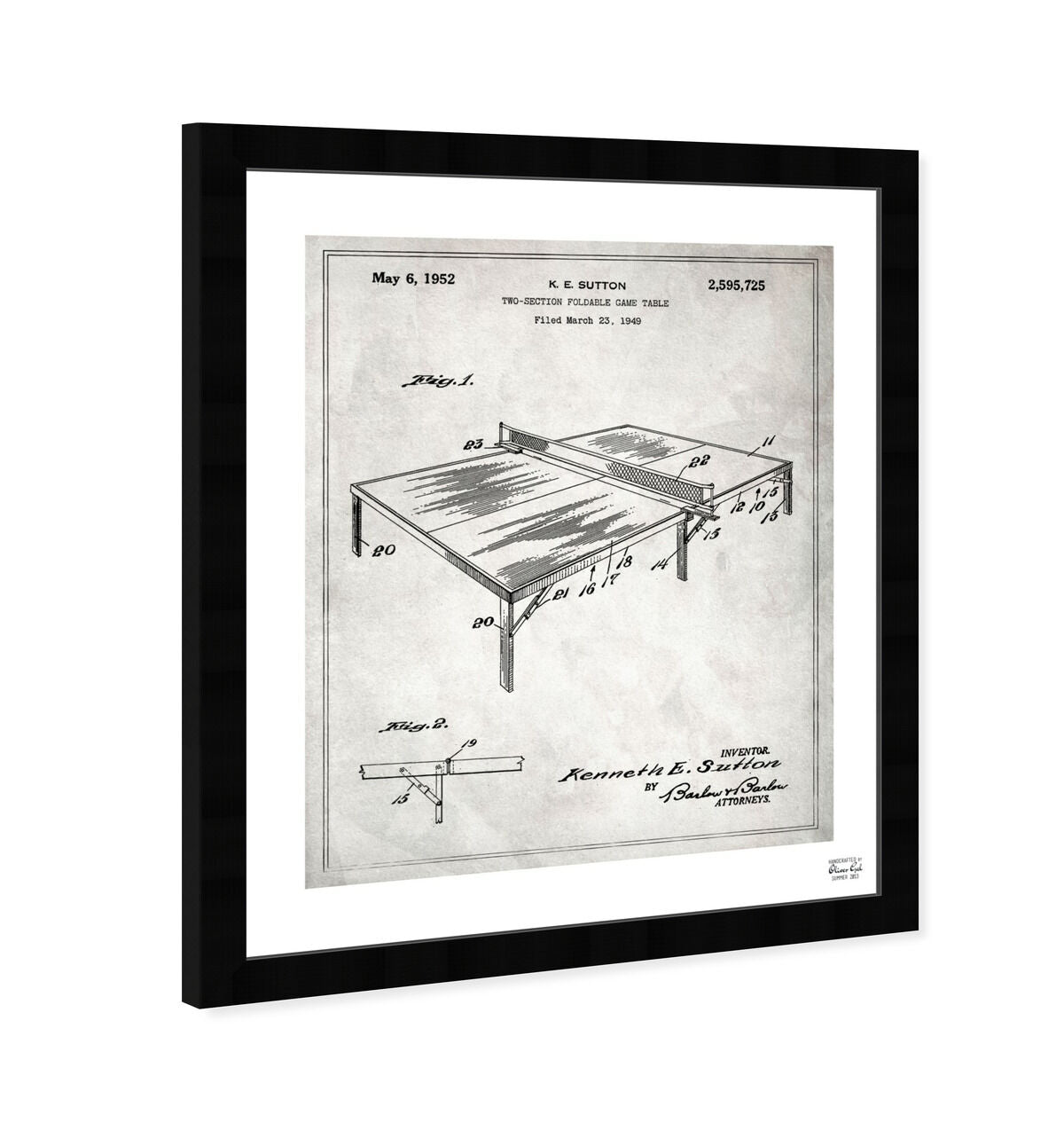 Ping Pong Table 1949.