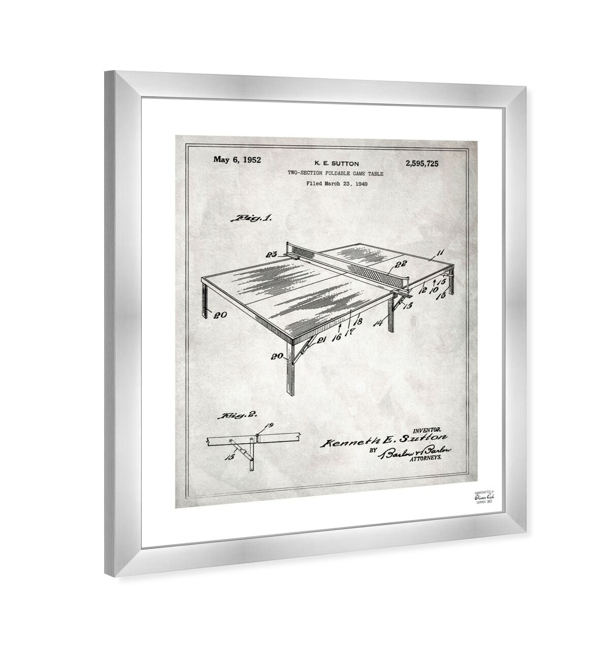 Ping Pong Table 1949.