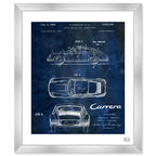 Carrera Porsche 1962 - Bleu
