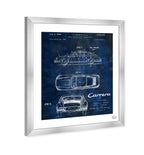 Carrera Porsche 1962 - Bleu