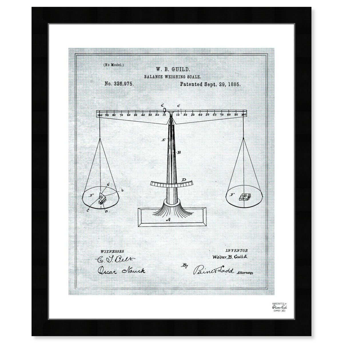 Balance Weighing-Scale 1885