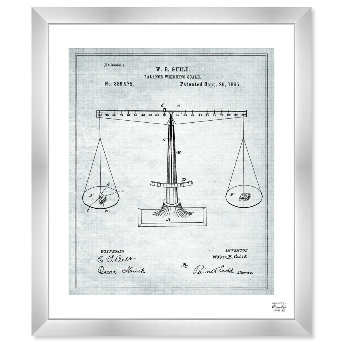 Balance Weighing-Scale 1885