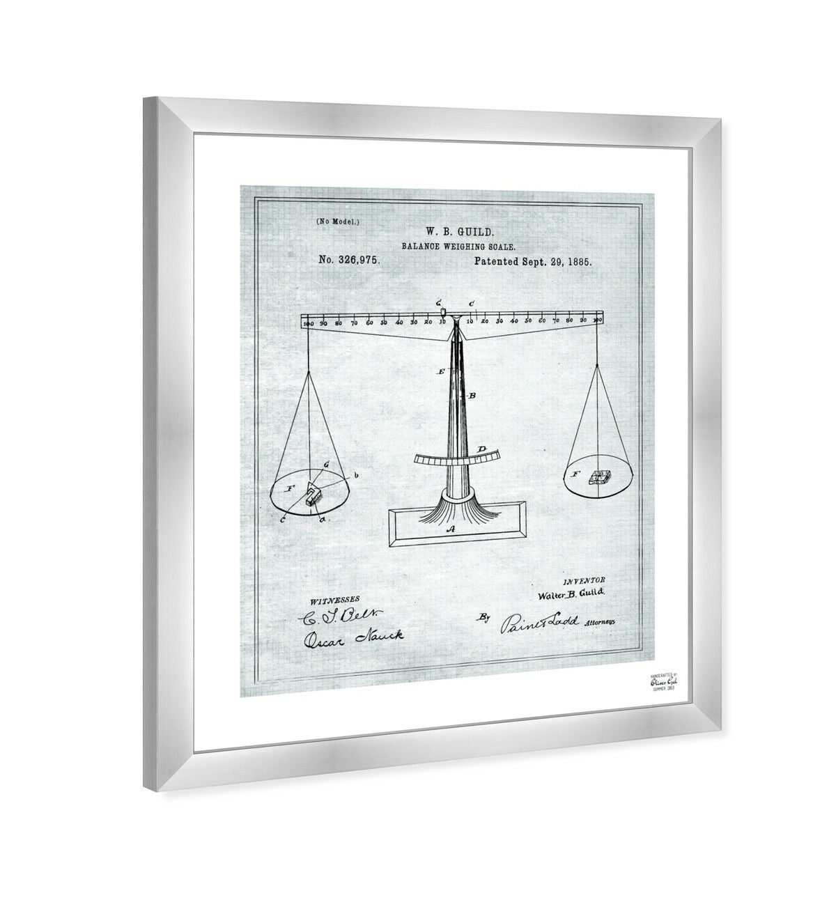 Balance Weighing-Scale 1885
