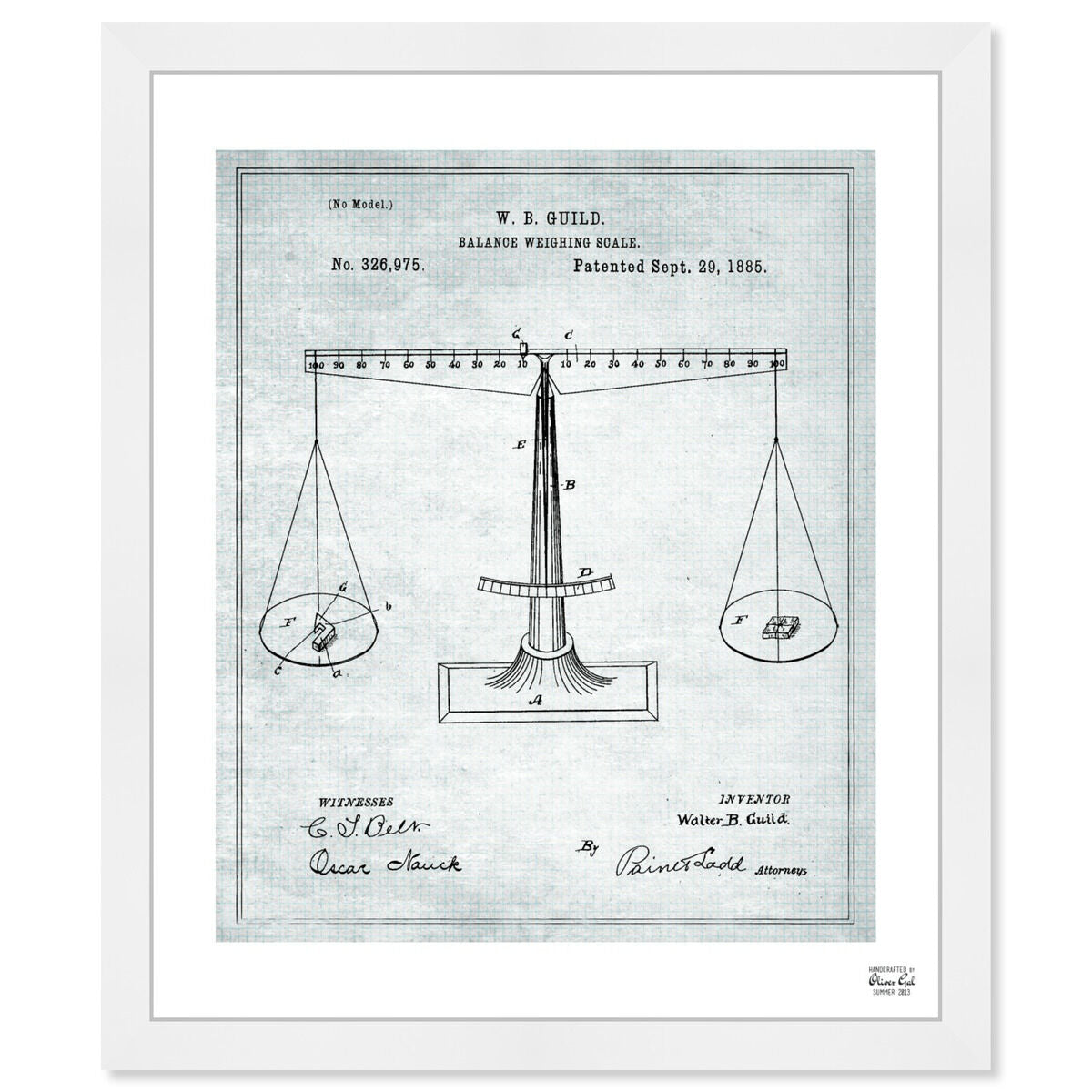Balance Weighing-Scale 1885