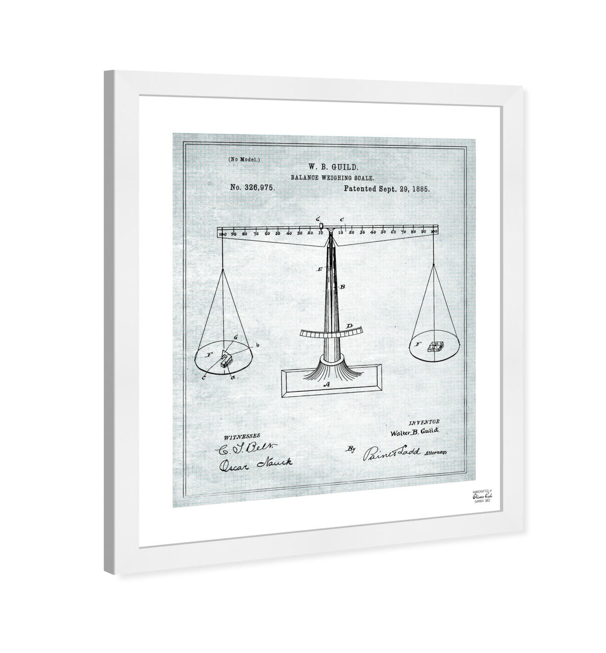 Balance Weighing-Scale 1885