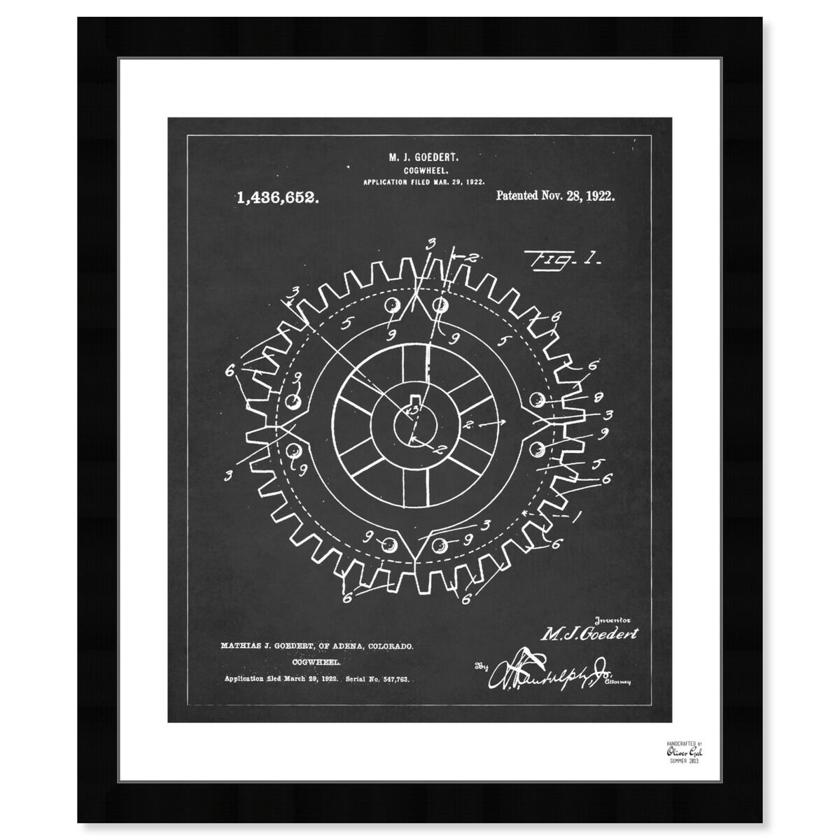 Cogwheel 1922