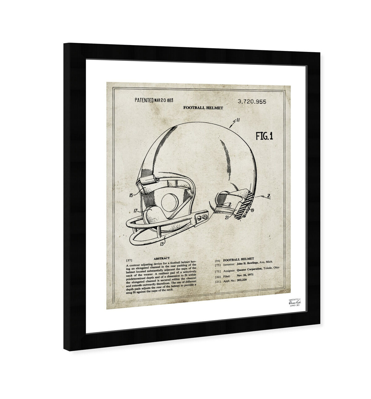 Football Helmet 1973