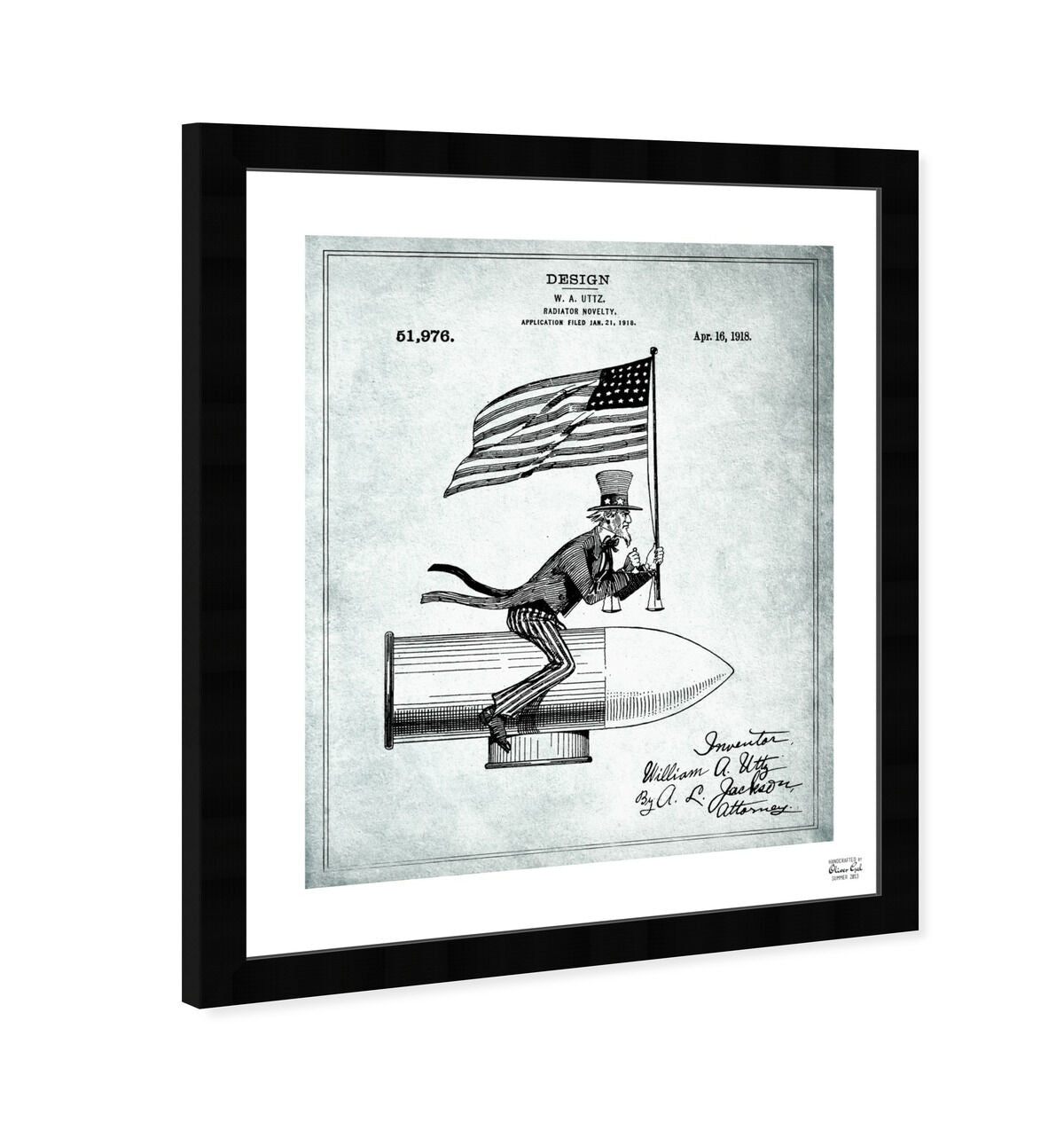 Uncle Sam Radiator Novelty 1918