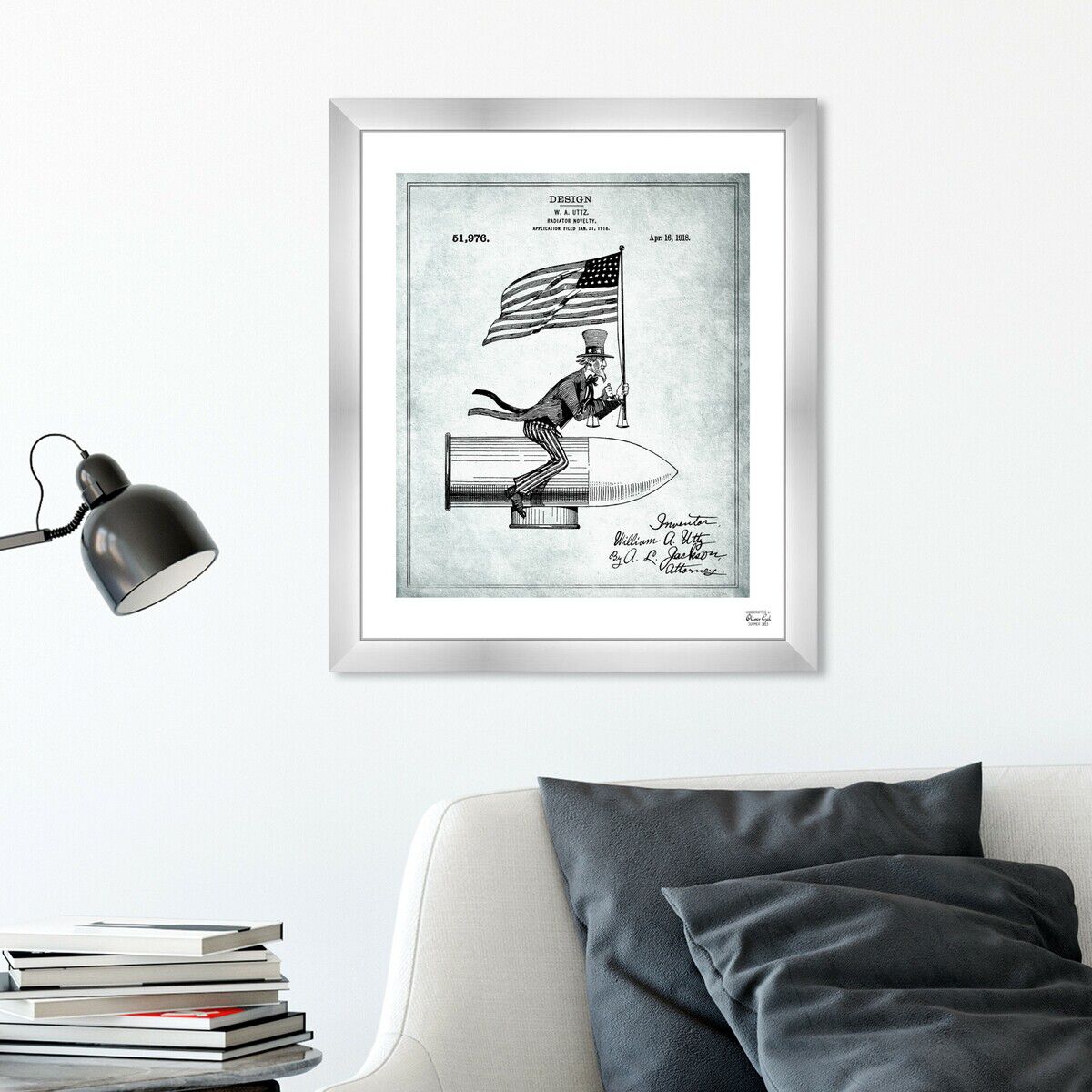 Uncle Sam Radiator Novelty 1918