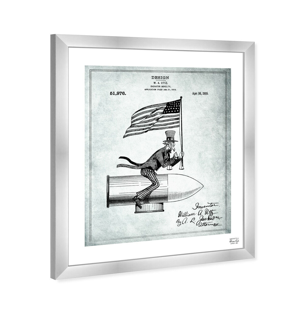 Uncle Sam Radiator Novelty 1918