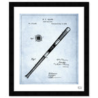 Baseball Bat 1885 - Light Blue