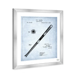 Baseball Bat 1885 - Light Blue