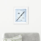 Baseball Bat 1885 - Light Blue