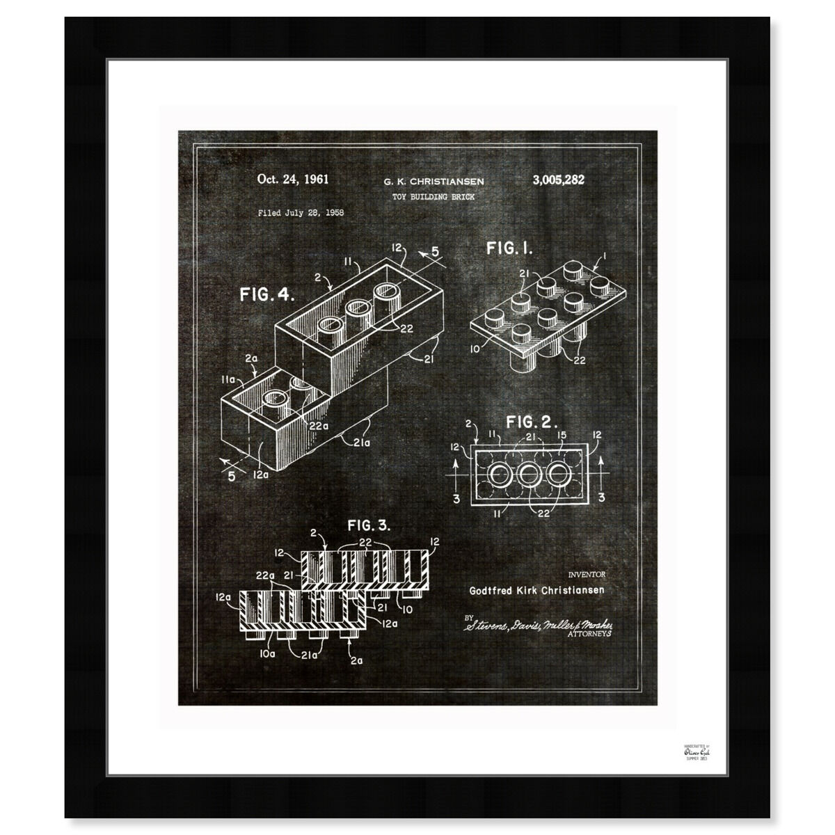 Lego Toy Building Brick 1961 I