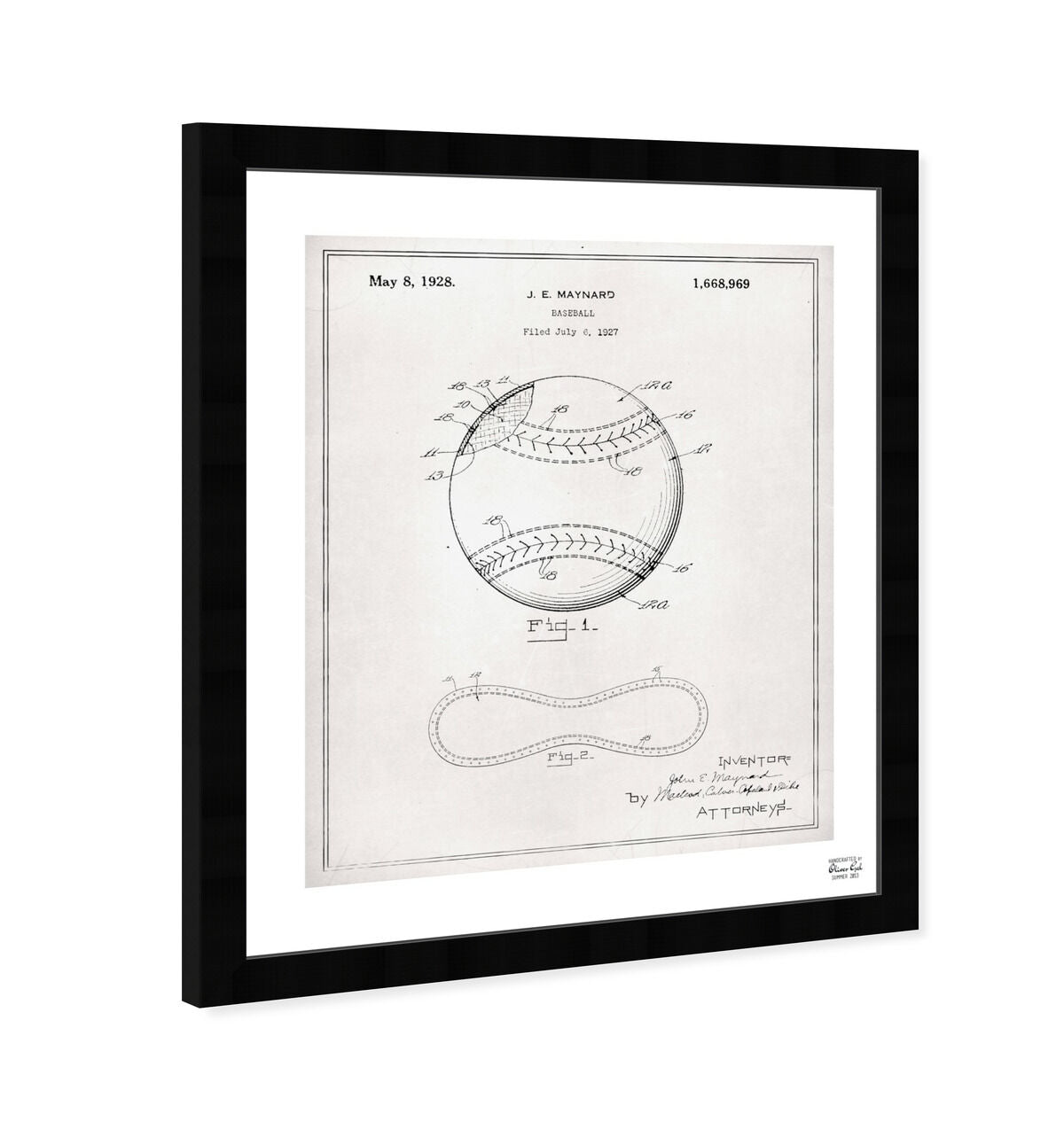 Baseball 1928 Grey