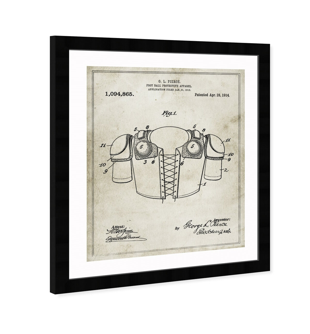 Foot-Ball Protective Apparel 1914 I