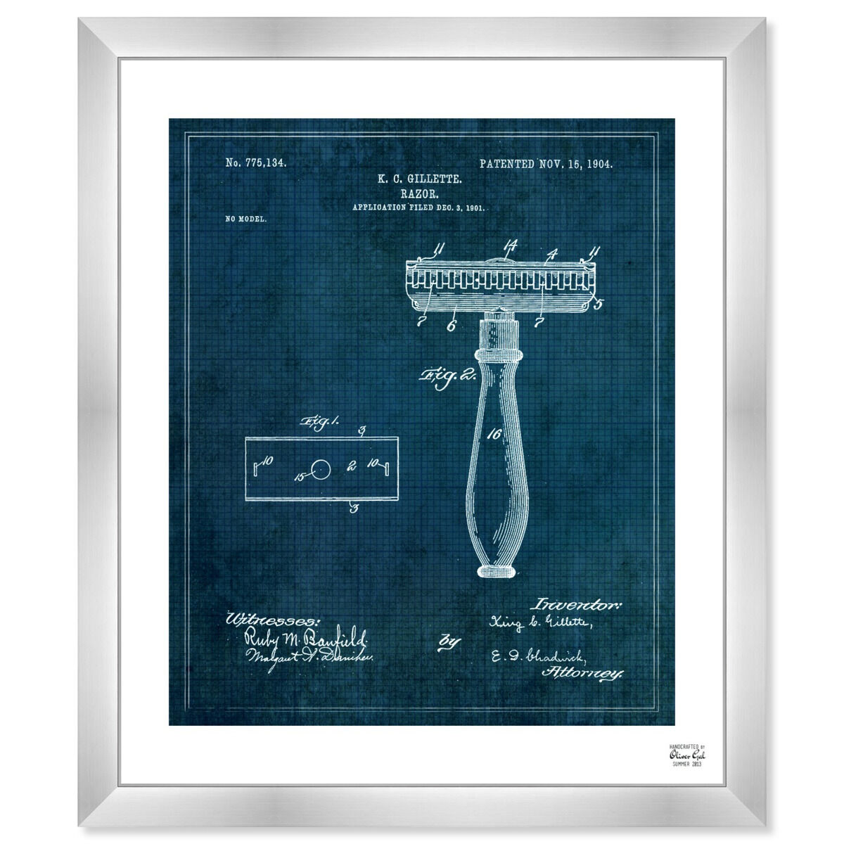 Gillette Razor 1904