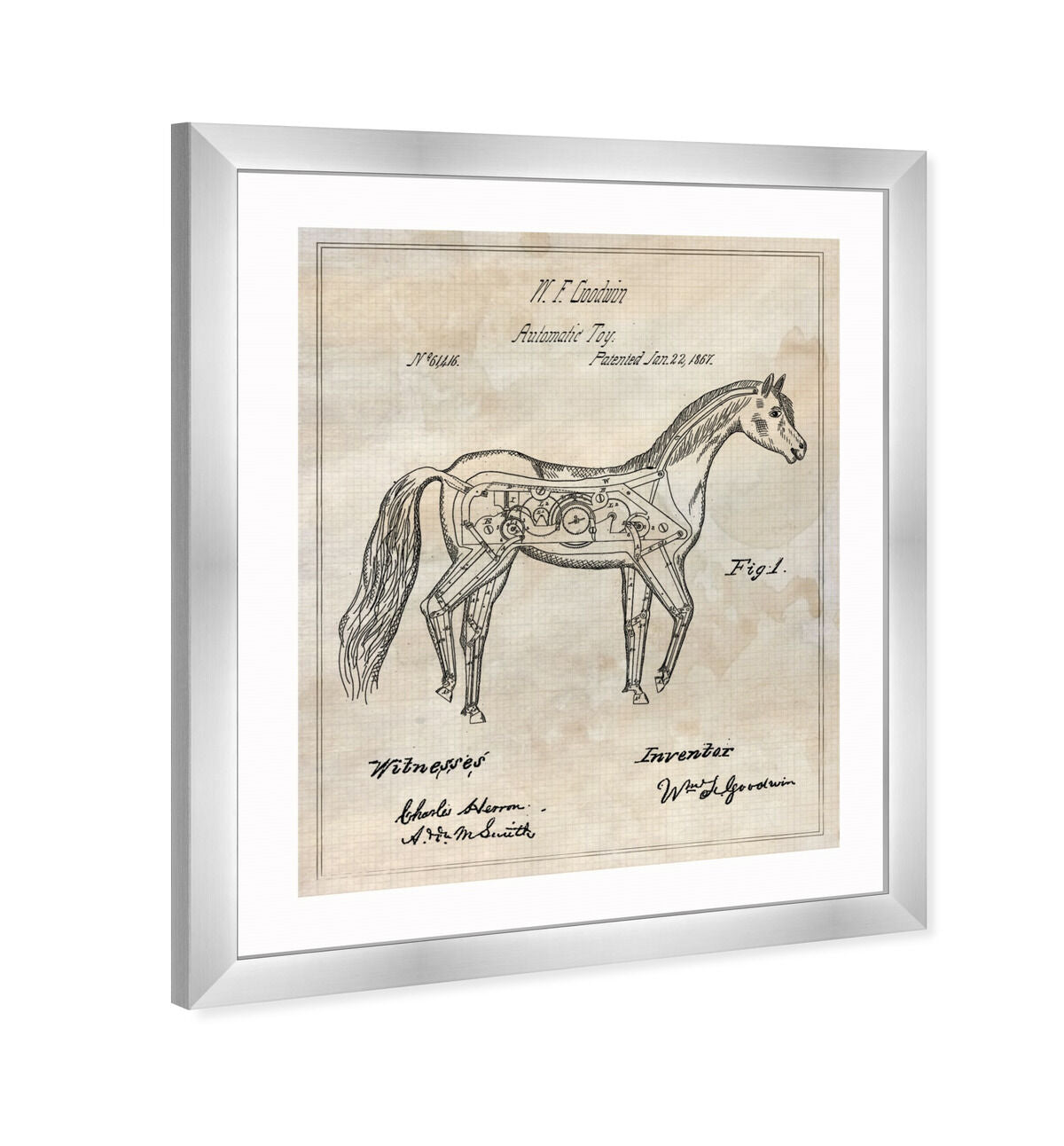 Automatic Horse Toy 1867