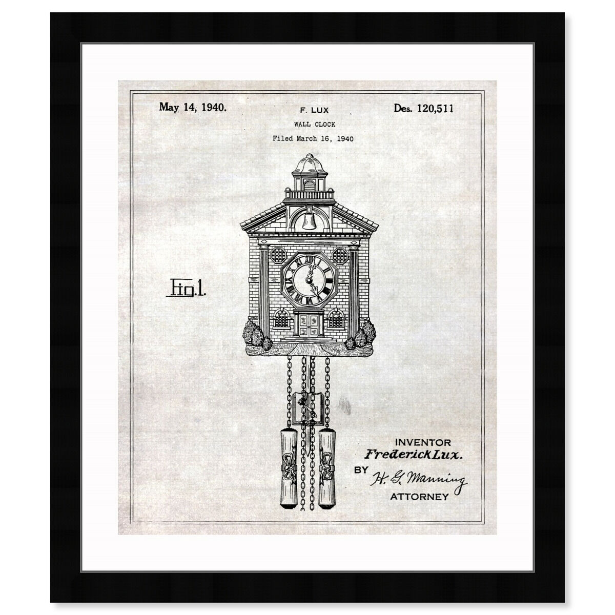 Wall Clock 1940