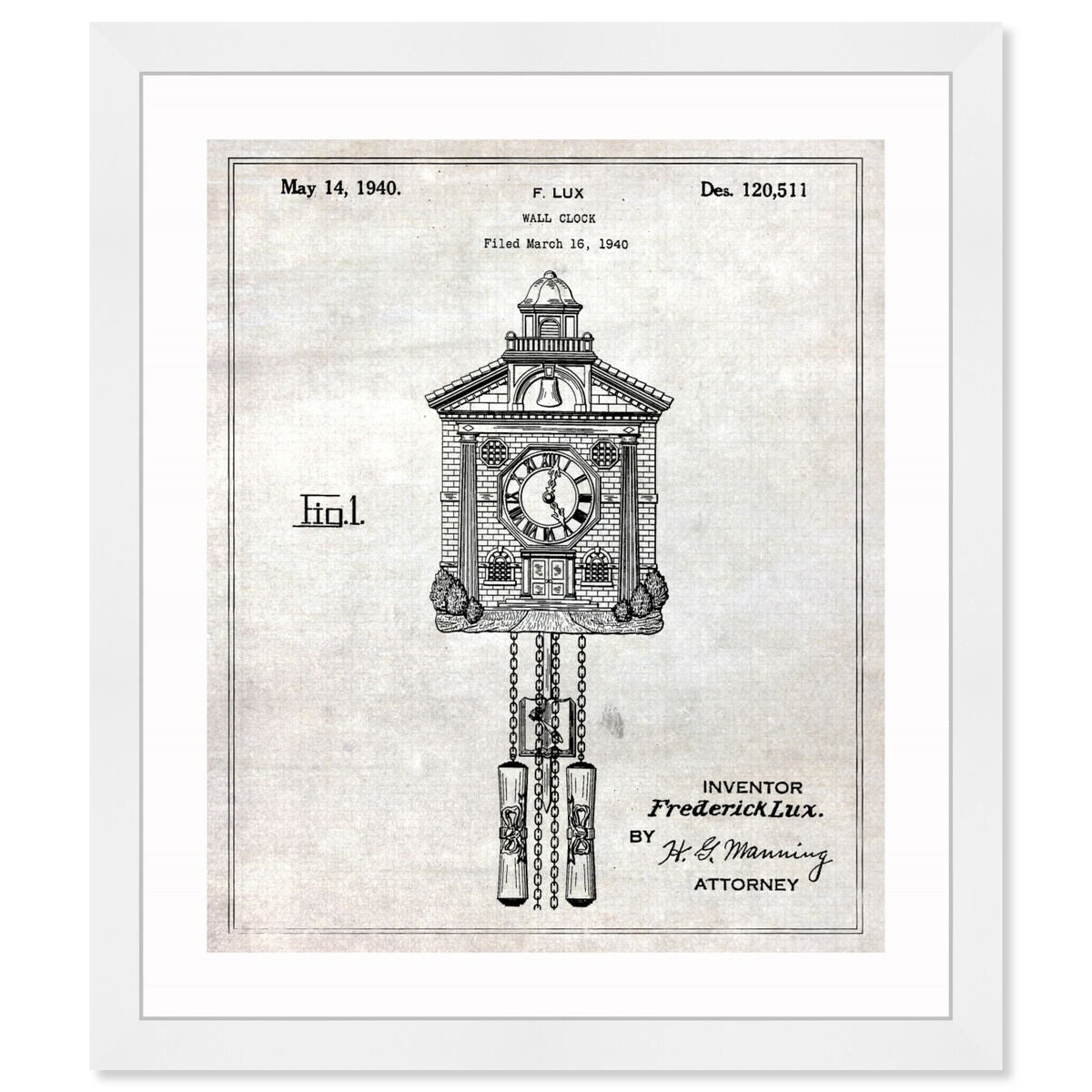 Wall Clock 1940