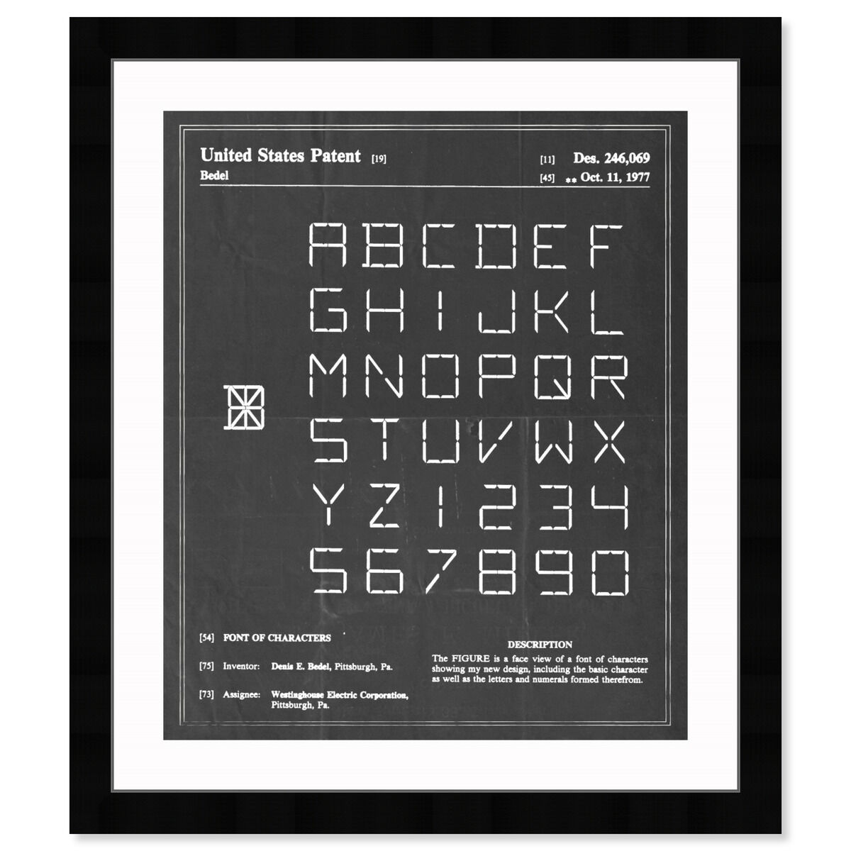 Font Of Characters 1977