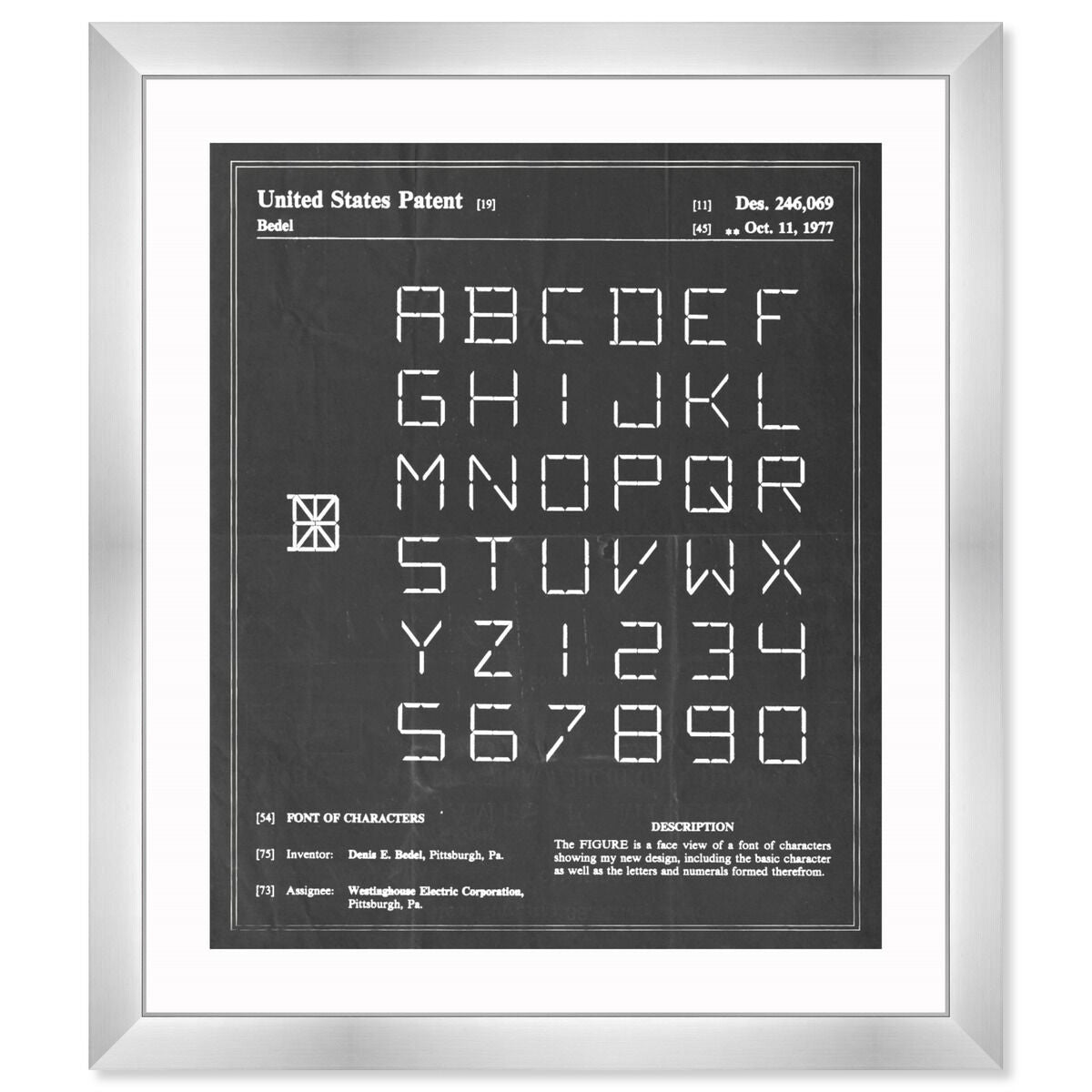 Font Of Characters 1977