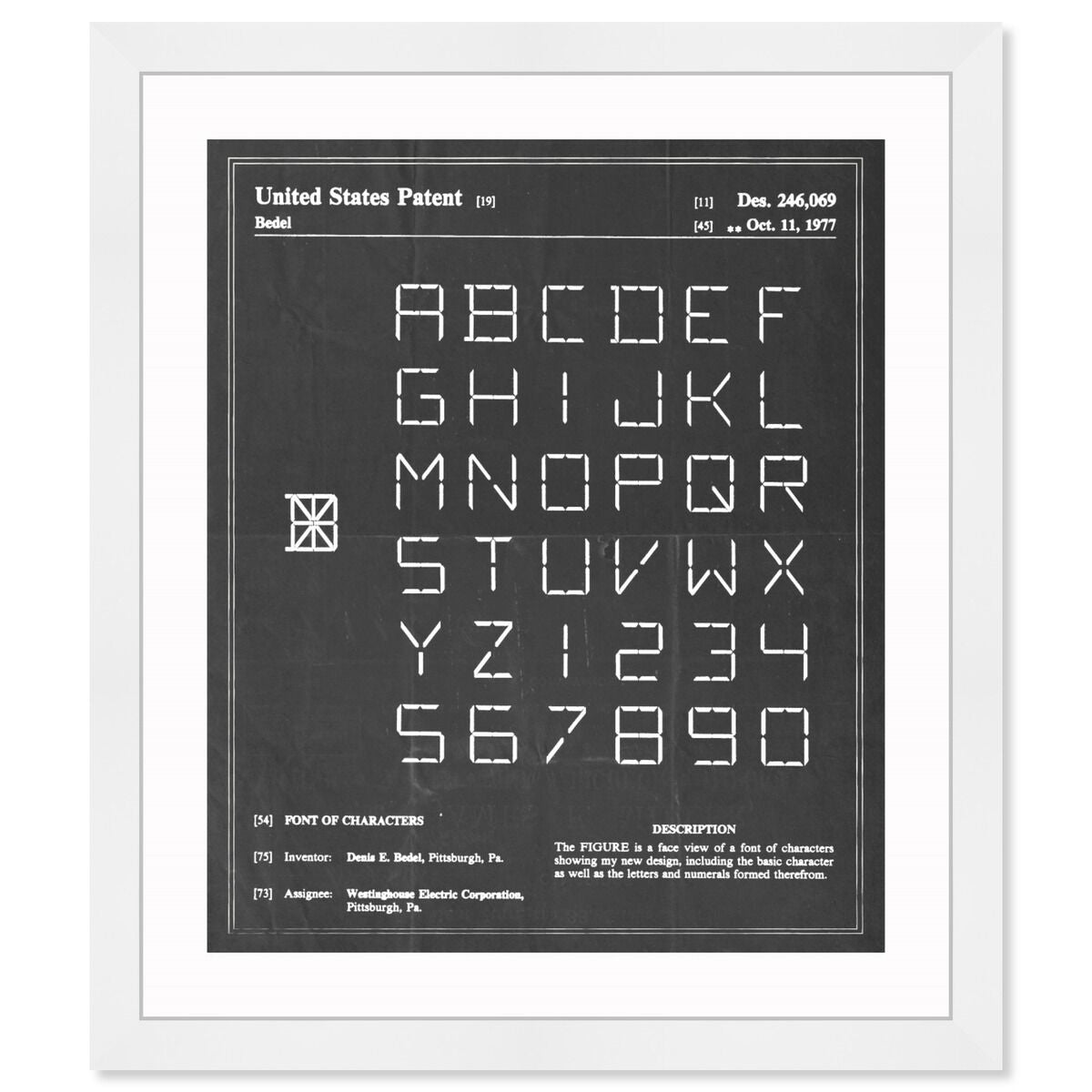 Font Of Characters 1977