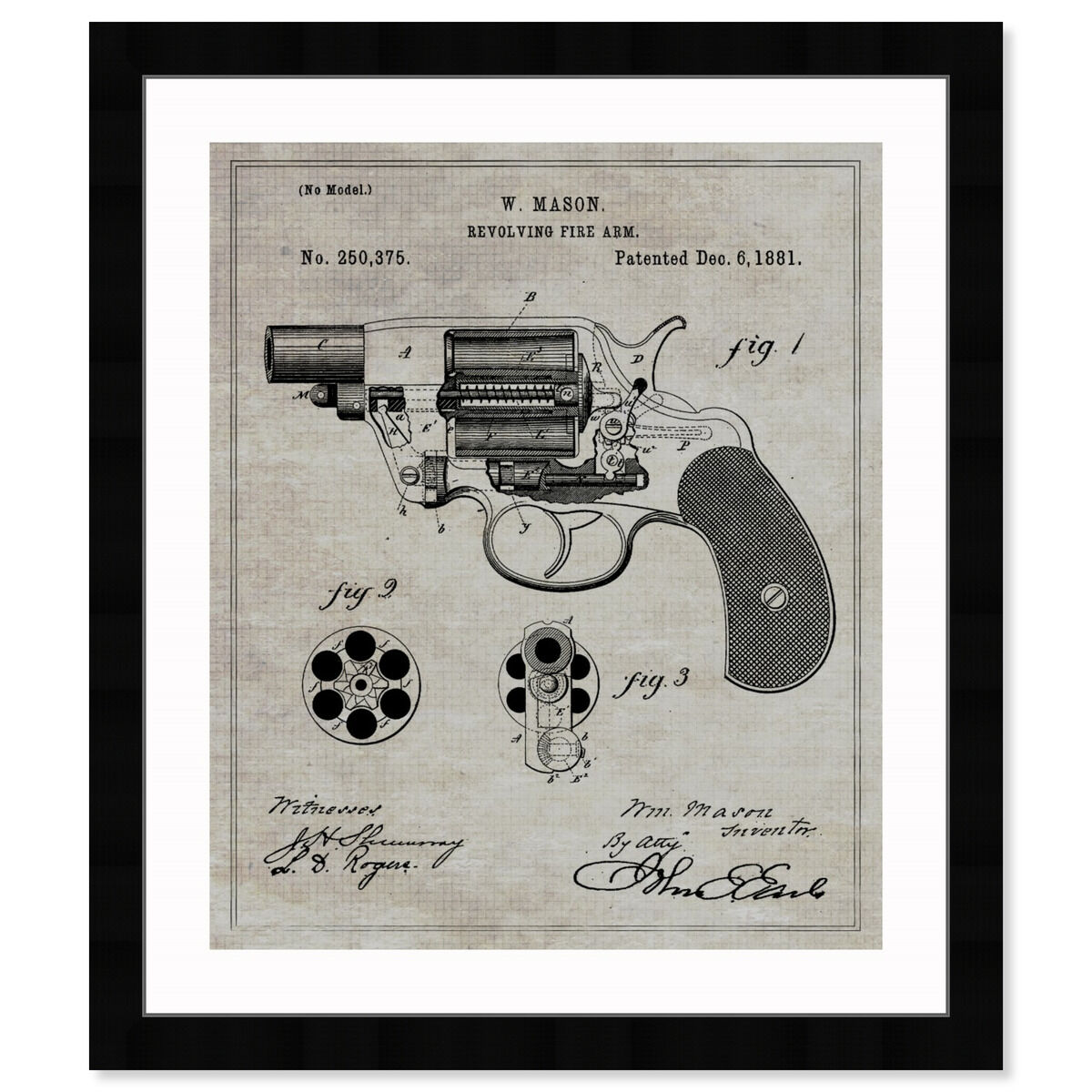 Revolving Fire Arm 1881 I