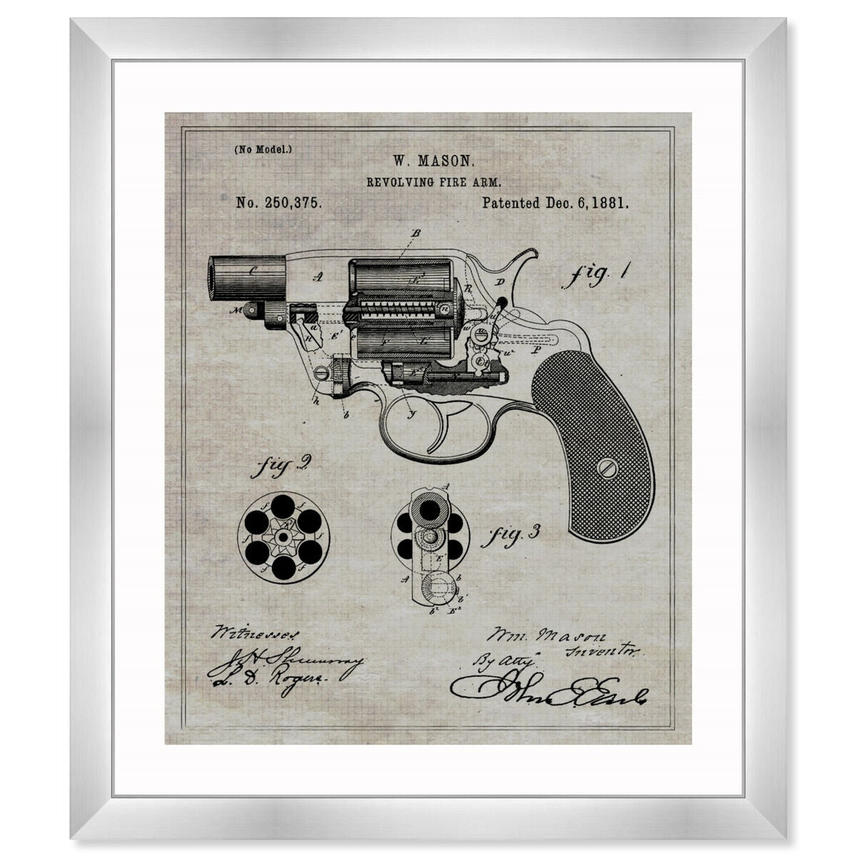 Revolving Fire Arm 1881 I