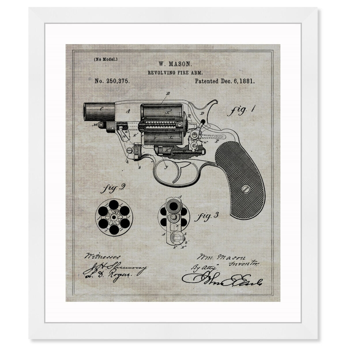Revolving Fire Arm 1881 I