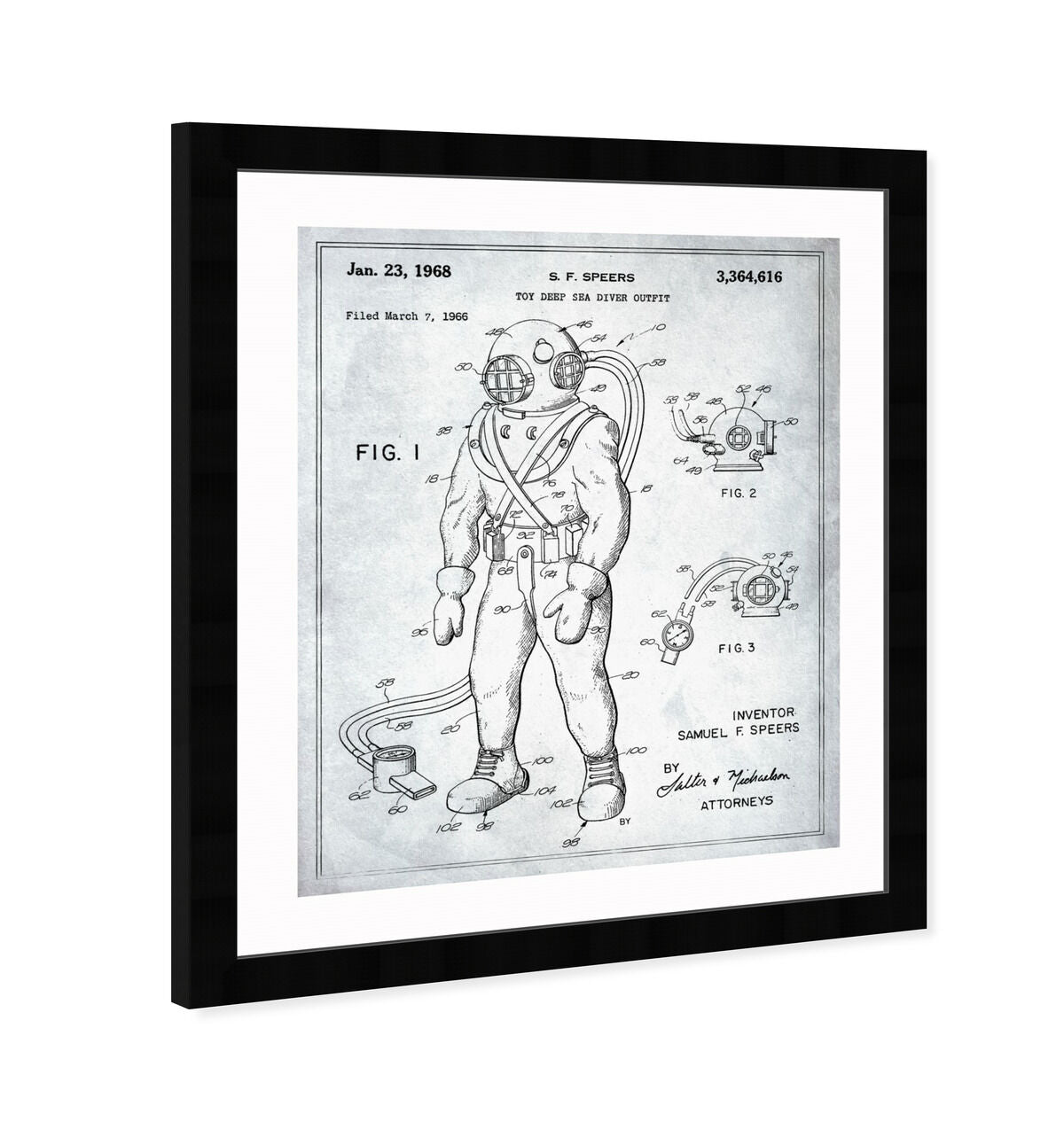 Toy Deep Sea Diver Outfit 1968