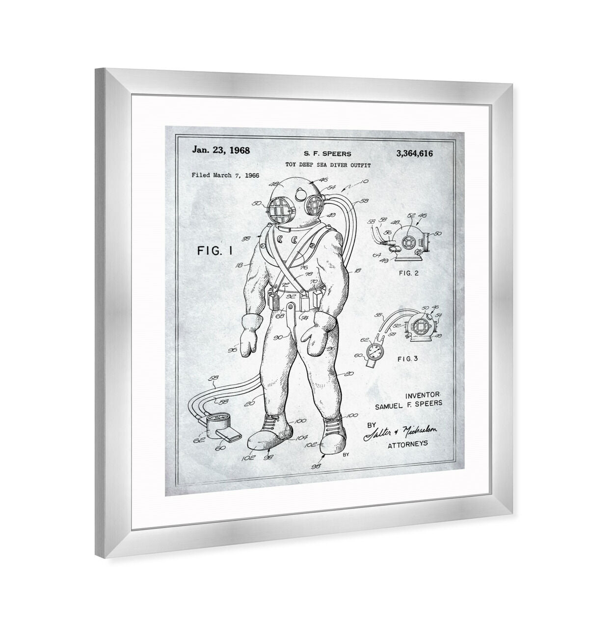Toy Deep Sea Diver Outfit 1968