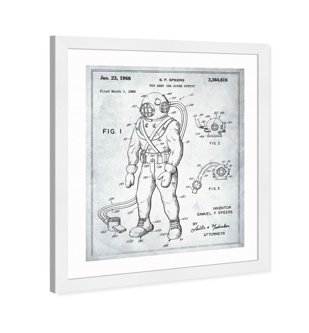 Toy Deep Sea Diver Outfit 1968