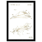 Folded Paper Airplane 1983 I