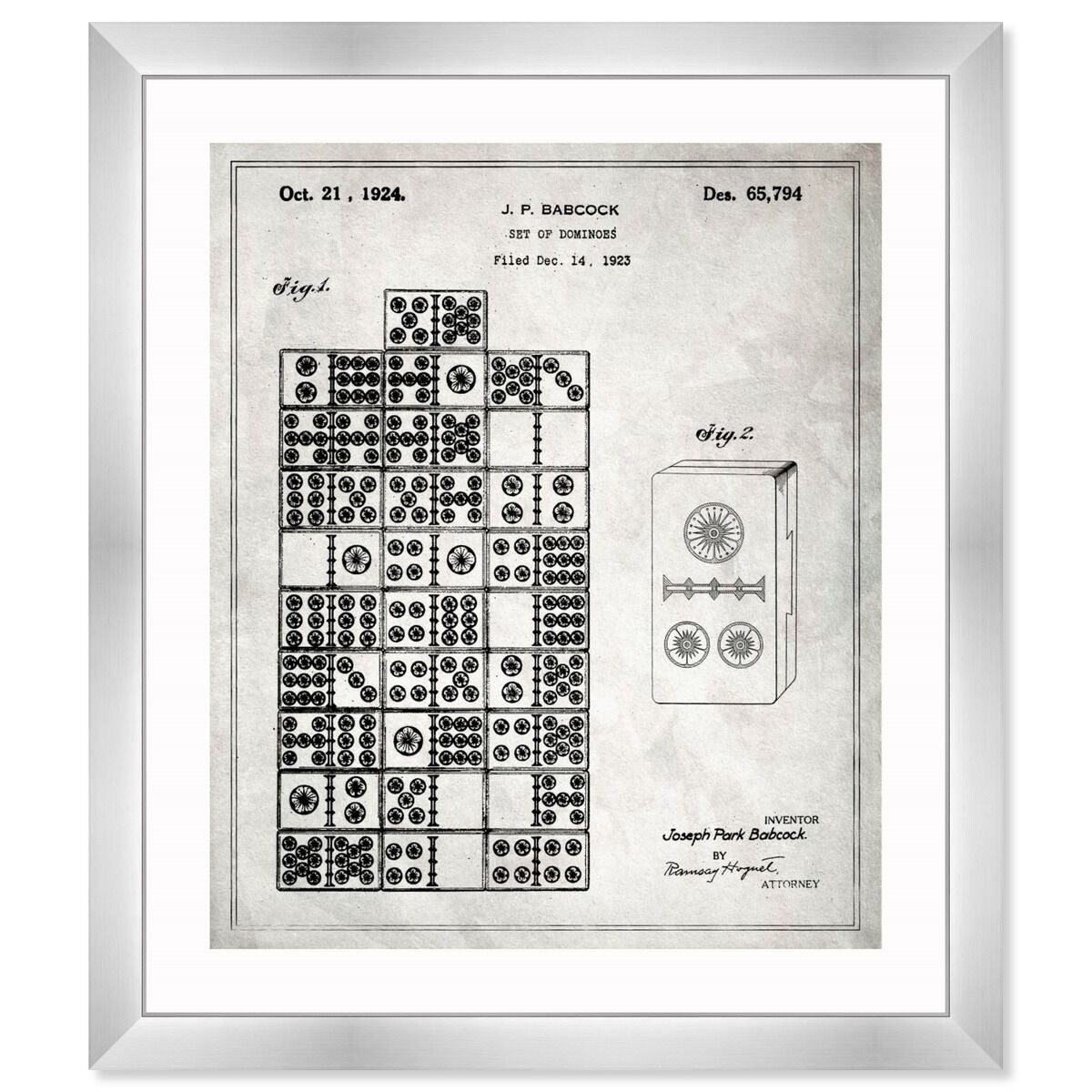 Set Of Dominos 1924