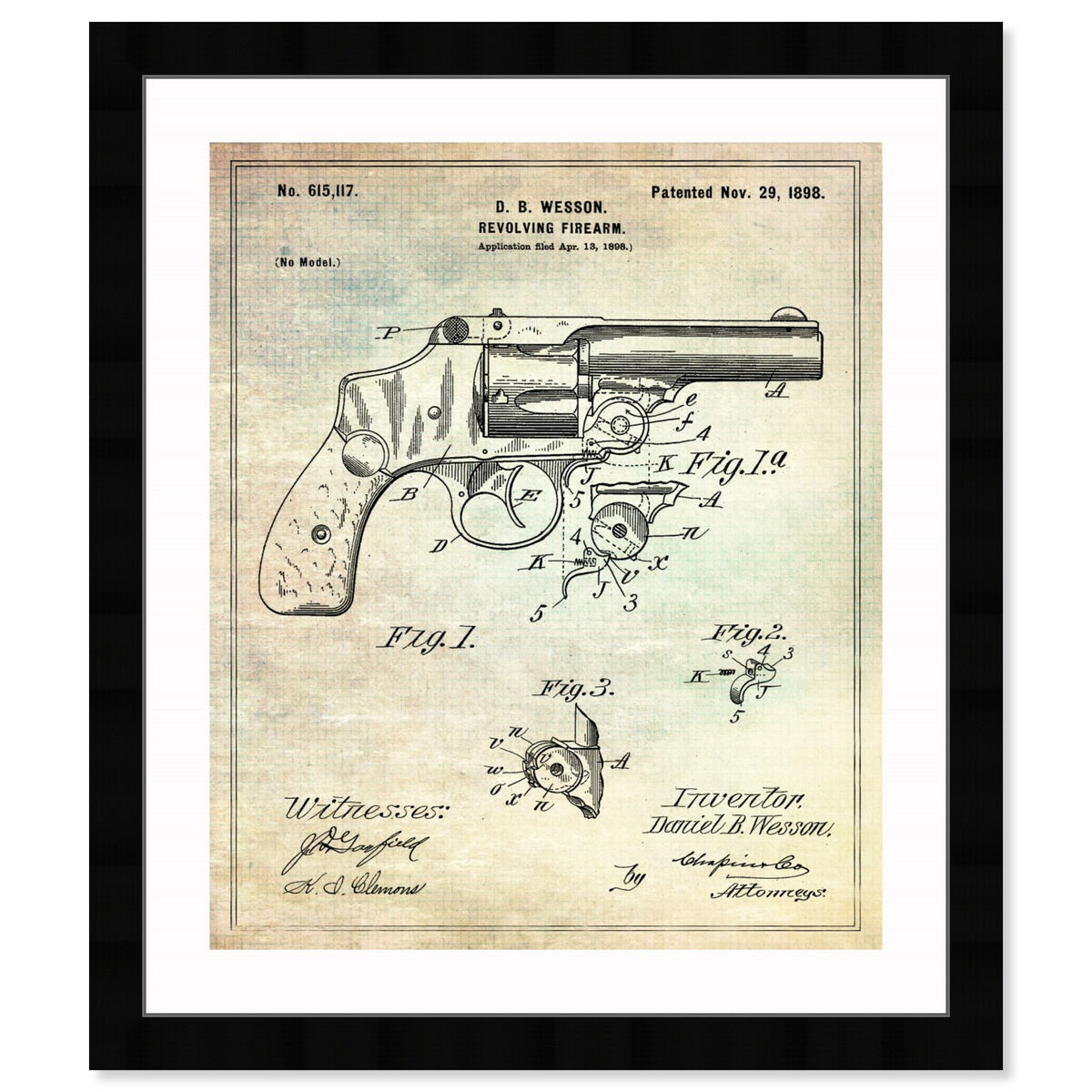 Wesson Pistol 1898 Main image