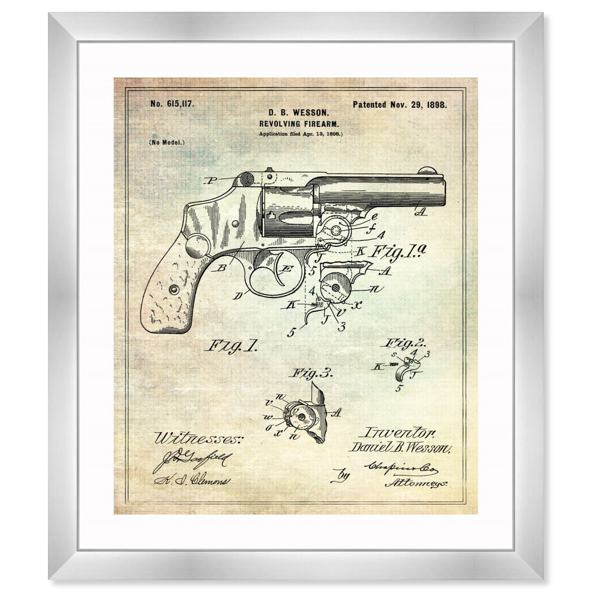 Wesson Pistol 1898