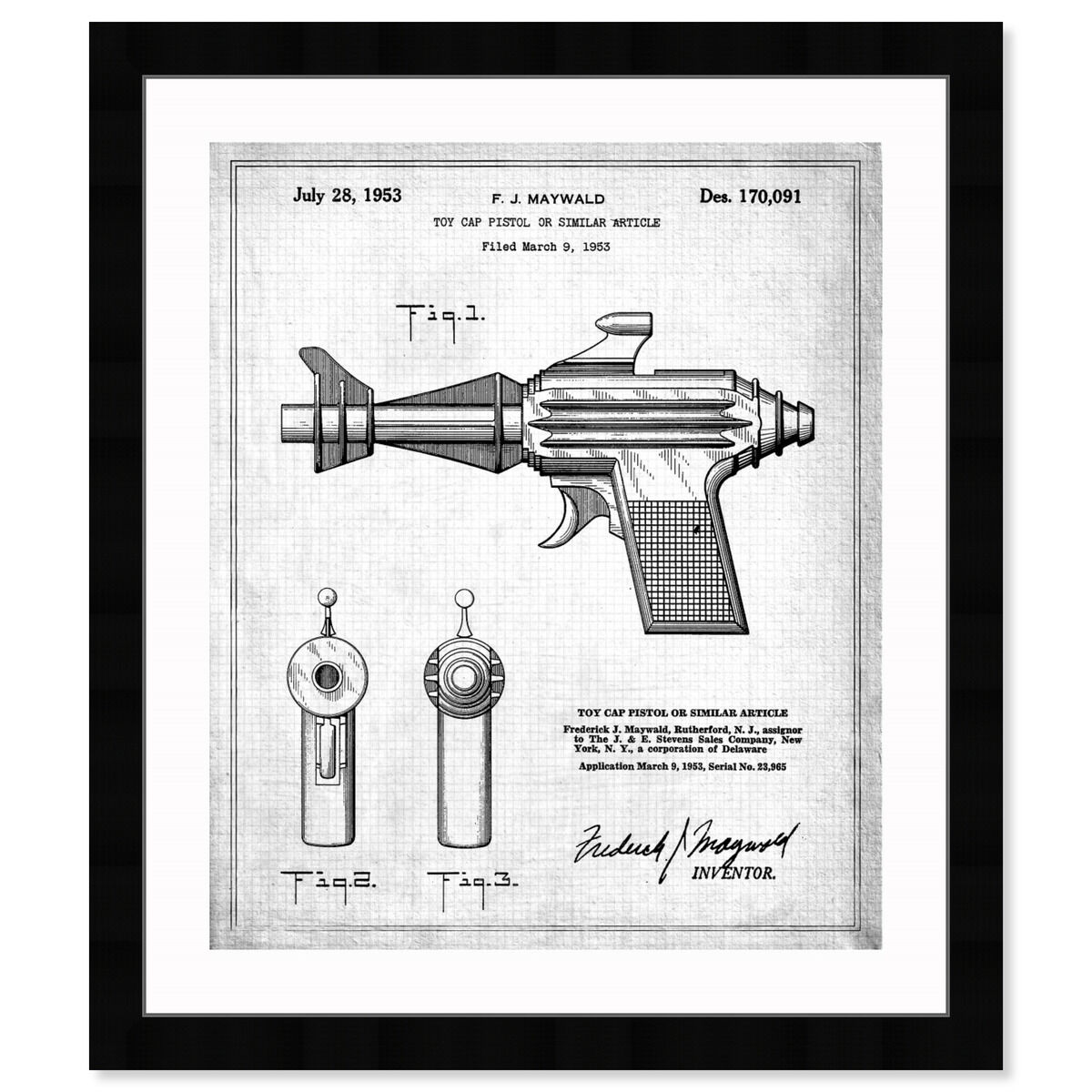 Toy Cap Pistol 1953 Main image
