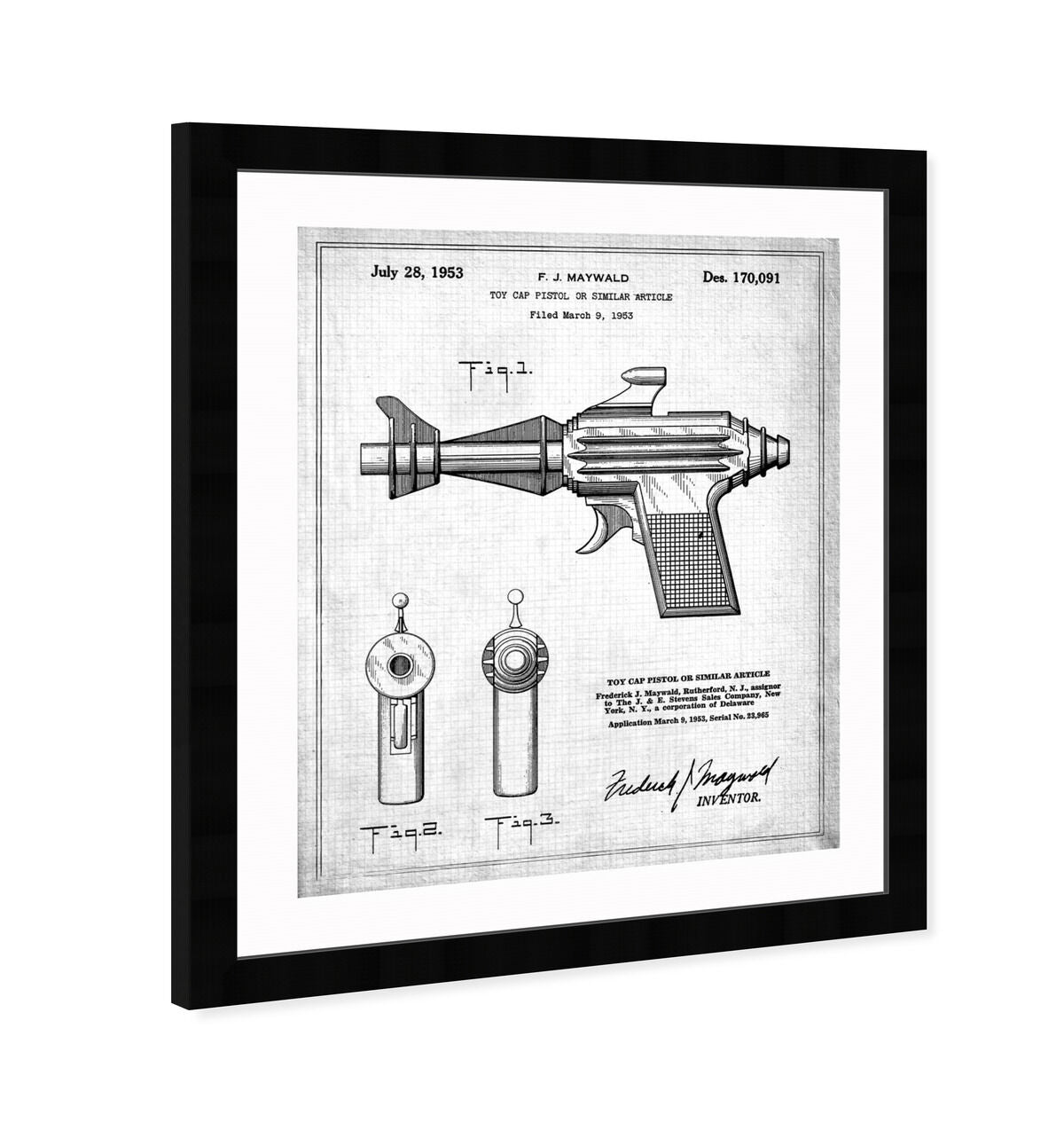 Toy Cap Pistol 1953